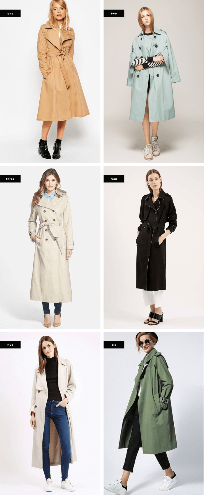 Stylish Trench Coats That Are Great Fall Wardrobe Staples - Verily