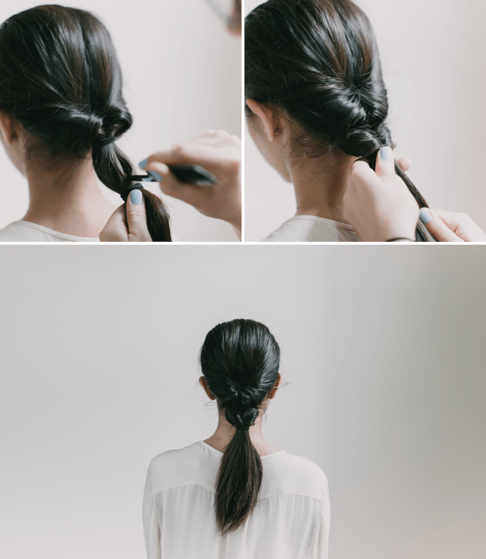 How to Do an Easy and Elegant Faux Fishtail Braid - Verily