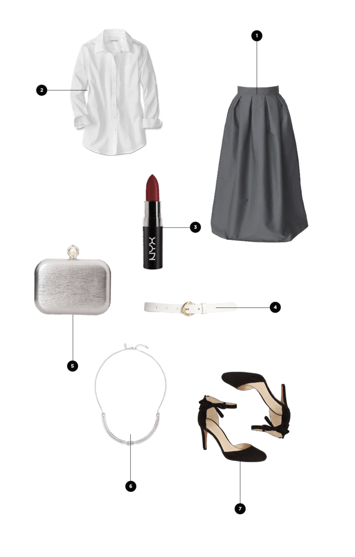 1. Ananya, $45 / 2. Orvis, $98 / 3. Ulta, $6 / 4. Nordstrom, $25 / 5. Amazon, $30 / 6. Express, $25 / 7. Nine West, $89