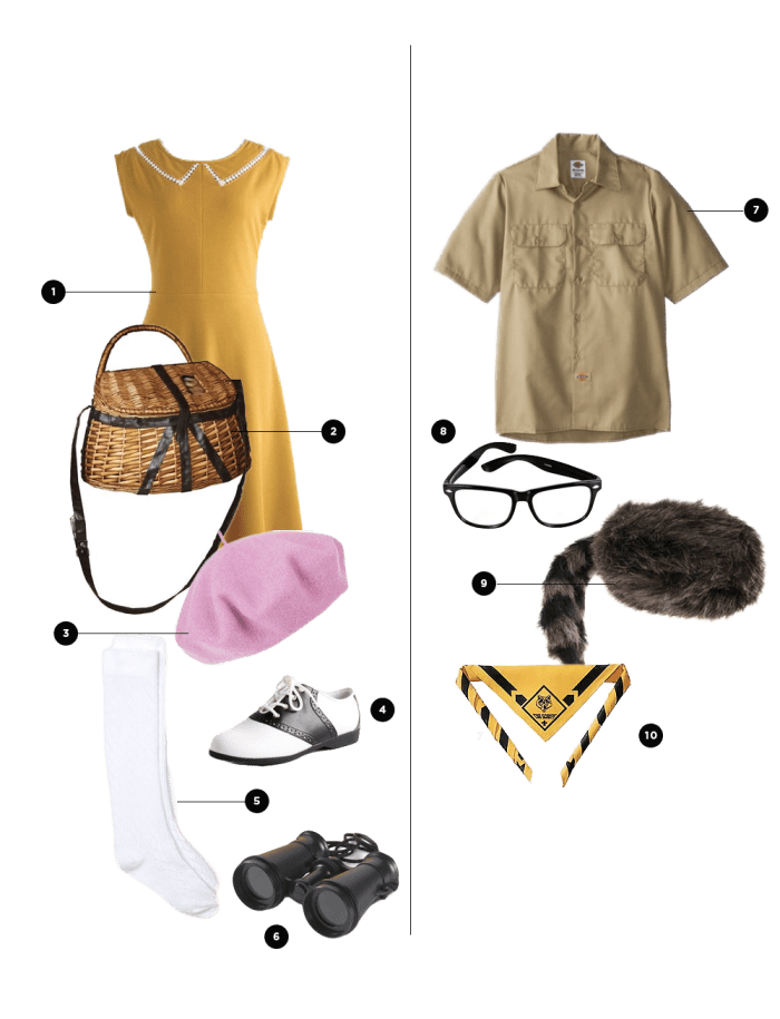 For Her: 1. ModCloth, $80 / 2. Walmart, $22 / 3. Shoebuy, $31 / 4. ModCloth, $40 / 5. Target, $4 / 6. Amazon, $24 (similar) // For Him: 7. Amazon, $16 / 8. Partybell, $2 / 9. Amazon, $7 / 10. Scout Stuff, $9