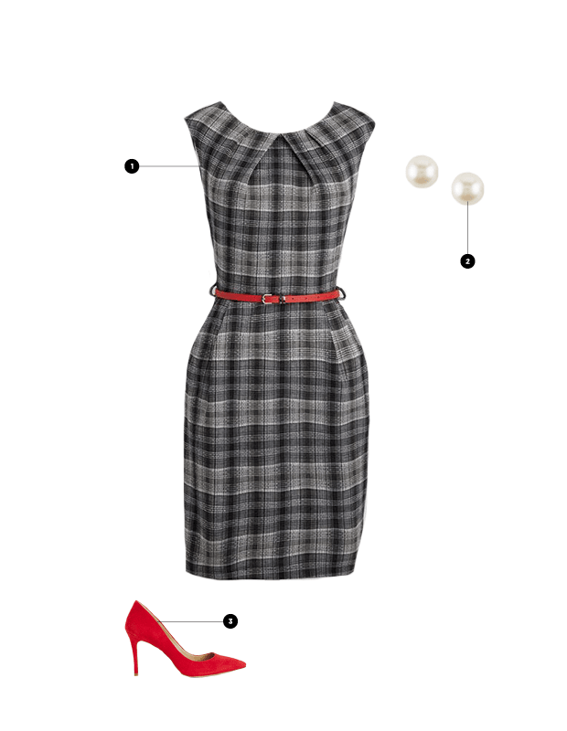 1. ModCloth, $65 / 2. Ann Taylor, $20 / 3. Ann Taylor, $128