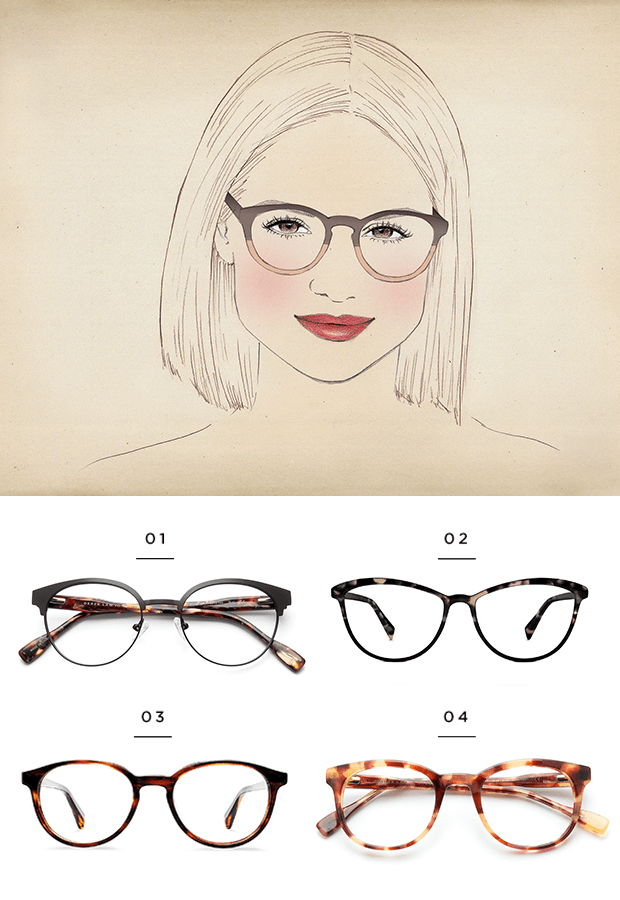 1. Coastal, $120 / 2. Warby Parker, $95 / 3. Warby Parker, $95 / 4. Coastal, $95