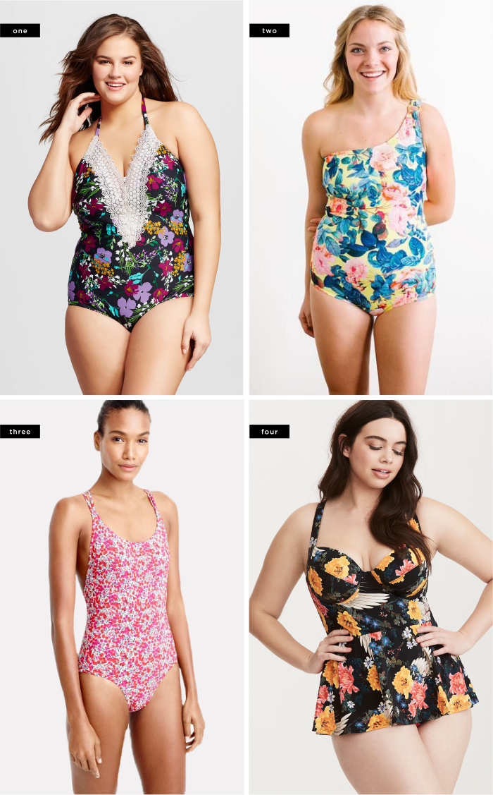 1. Target, $45 / 2. Lime Ricki, $80 / 3. J.Crew, $125 / 4. Torrid, $99