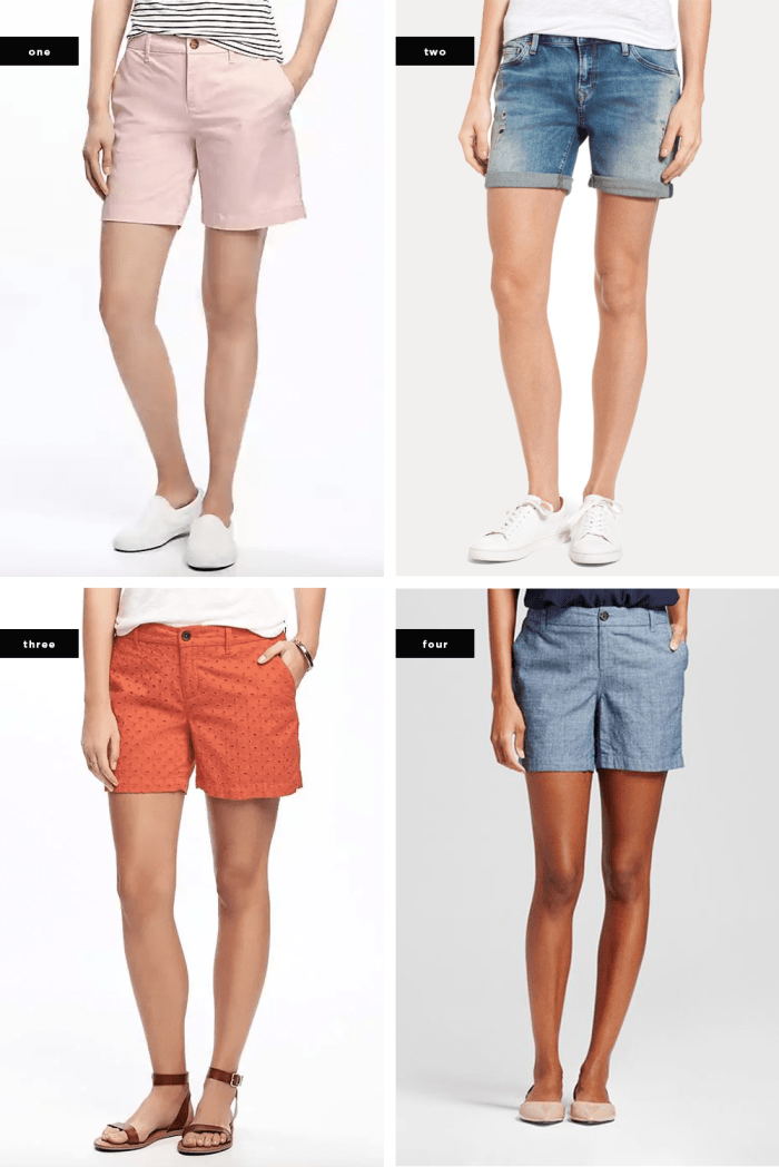 1. Old Navy, $18 / 2. Nordstrom, $88 / 3. Old Navy, $19 / 4. Target, $20