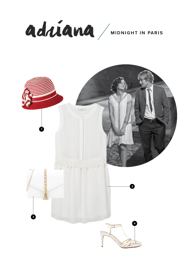 1. ModCloth, $25 /2. Mango, $30 / 3. Charles & Keith, $59 / 4. ASOS, $57
