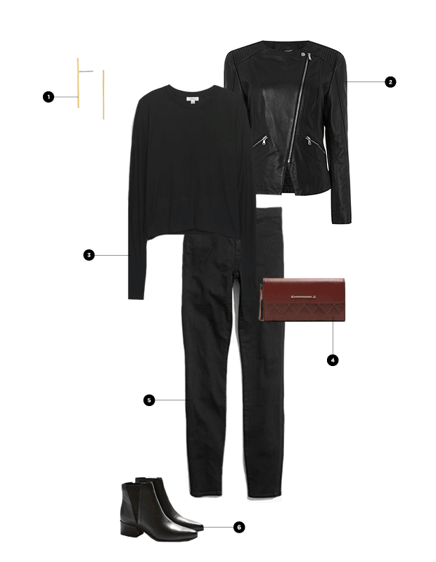 1. BaubleBar, $28 / 2. House of Fraser, $247 / 3. Aritzia, $45 / 4. Charles & Keith, $50 / 5. Madewell, $125 / 6. Urban Outfitters, $98