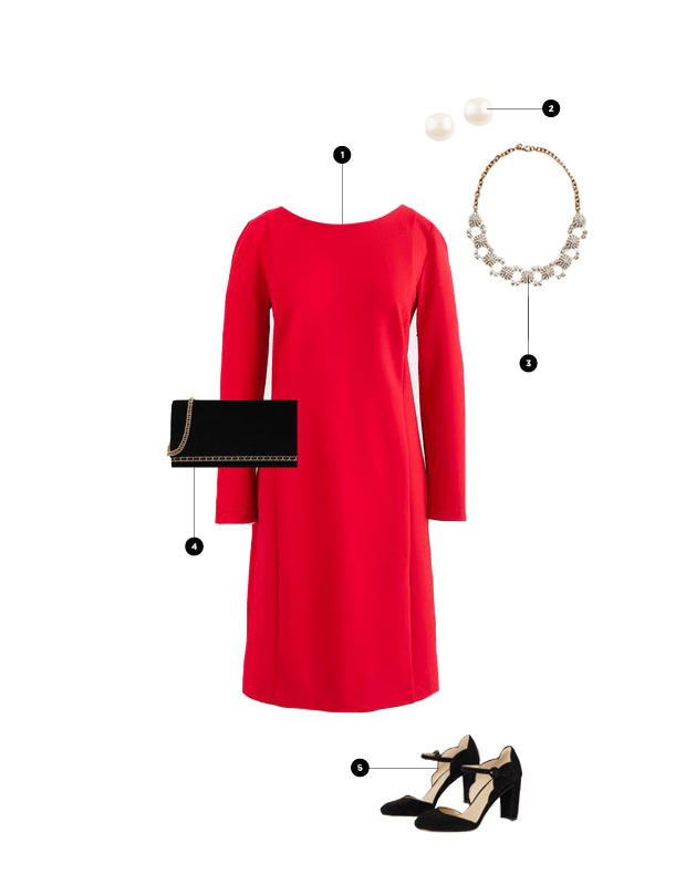 1. J.Crew, $59 / 2. Ann Taylor, $30 / 3. Ann Taylor, $80 / 4. Charles & Keith, $39 / 5. Ann Taylor, $148
