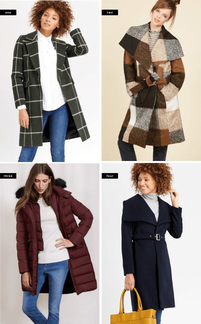 coats for rectangle body shape