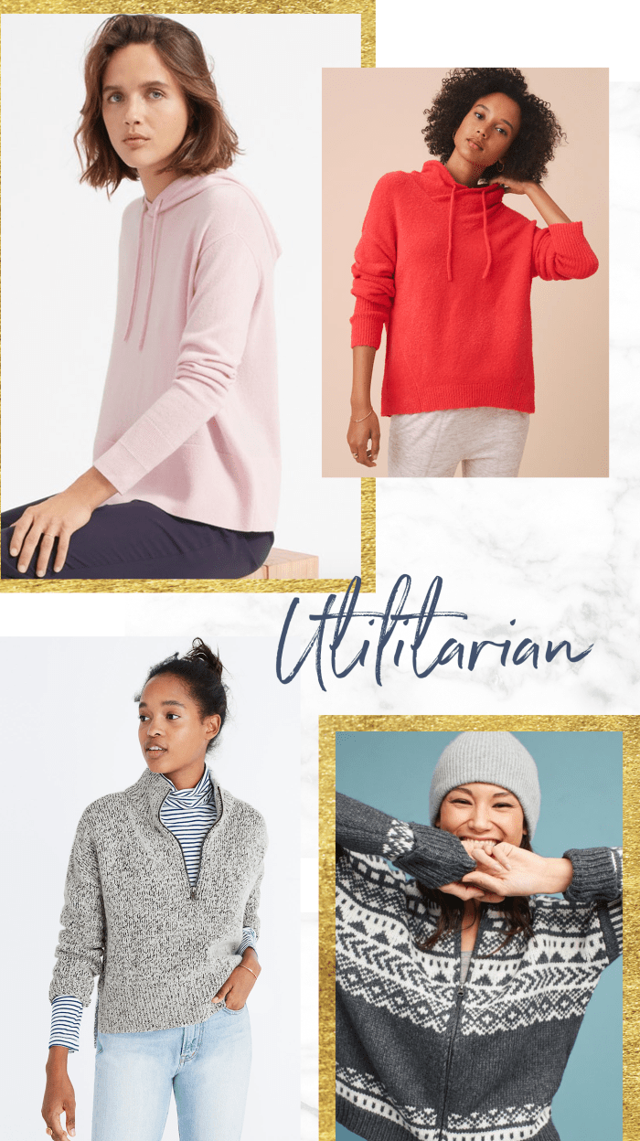 1. Everlane, $140 / 2. Loft, $65 / 3. Madewell, $110 / 4. Anthropologie, $298