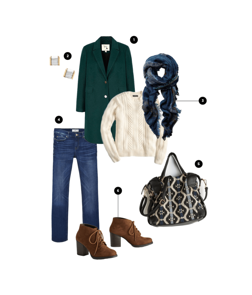 1. House of Fraser, $79 / 2. YOINS, $4 / 3. Aritzia, $95 / 4. Mango, $70 / 5. ModCloth, $65 / 6. ModCloth, $41