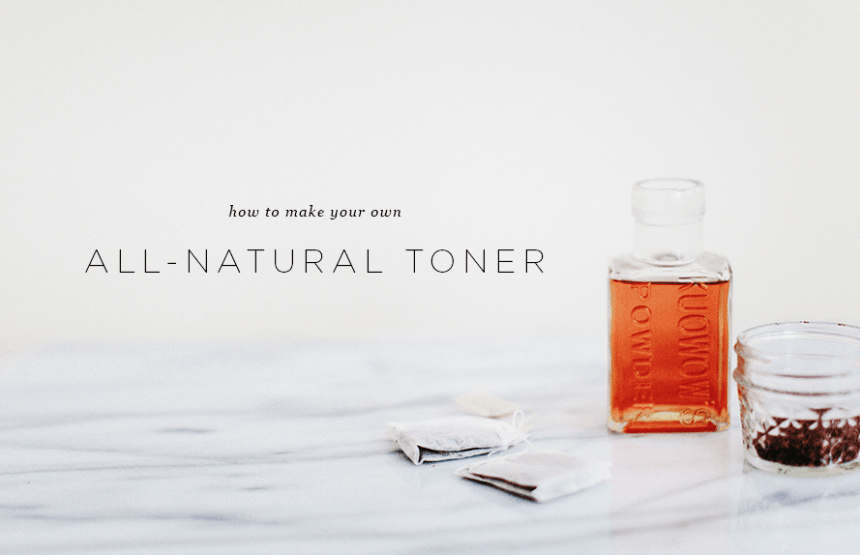 diy toner recipe natural beauty skin types acne prone skin