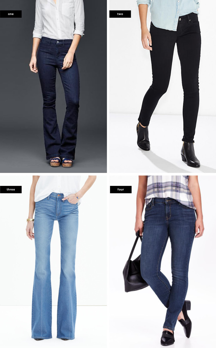 best jeans for straight body type