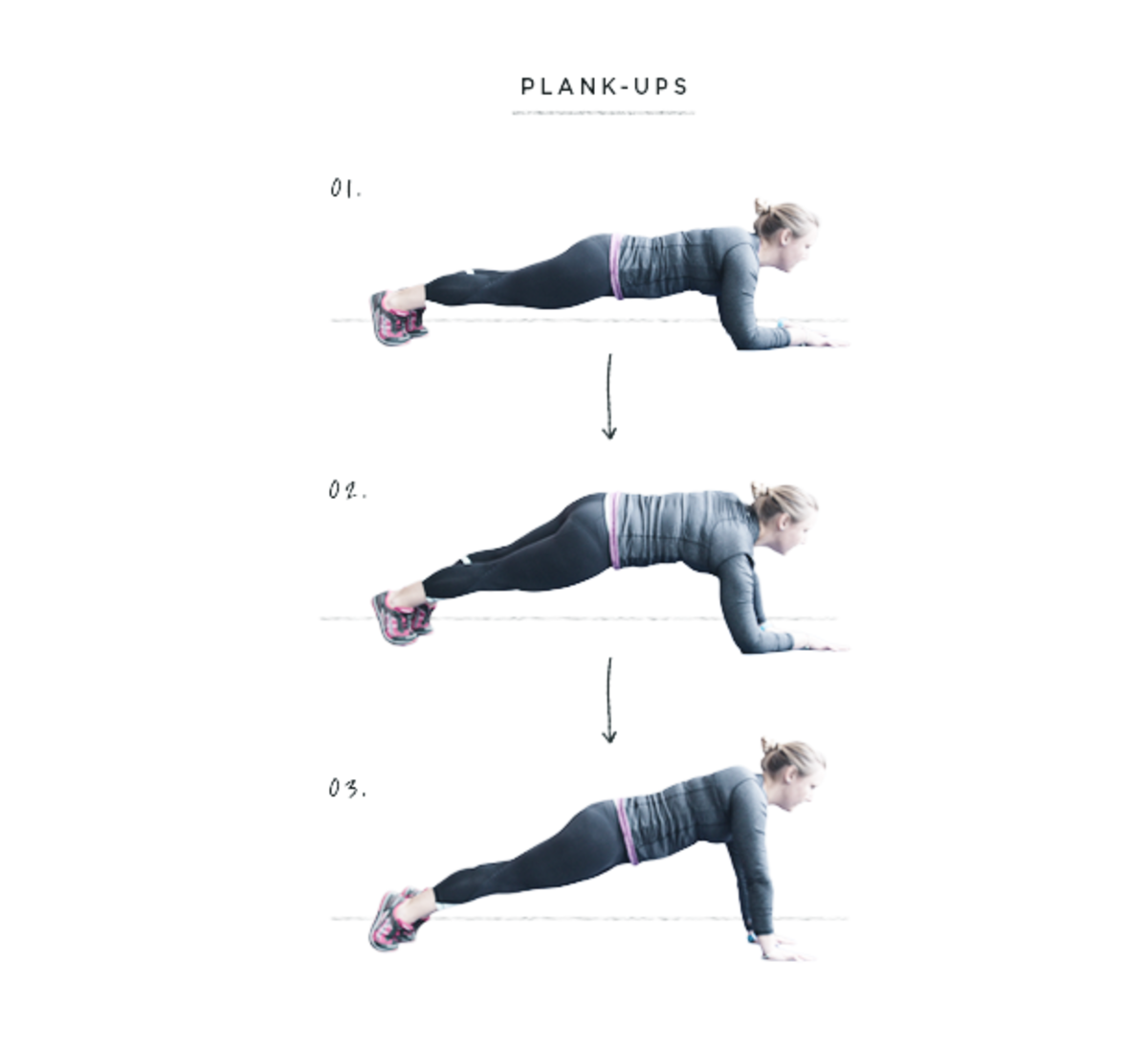 fitness, plank exercises