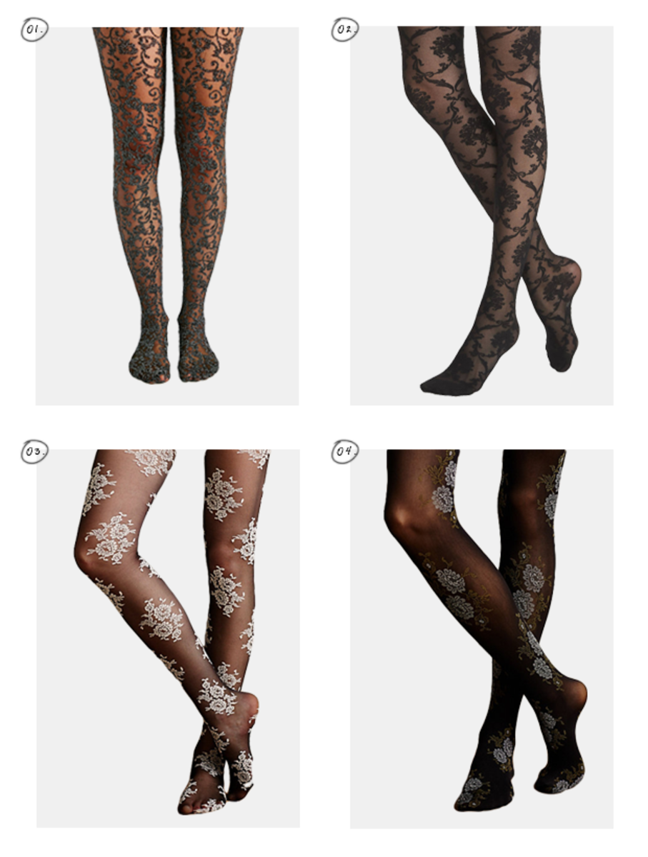 tights-embroidered