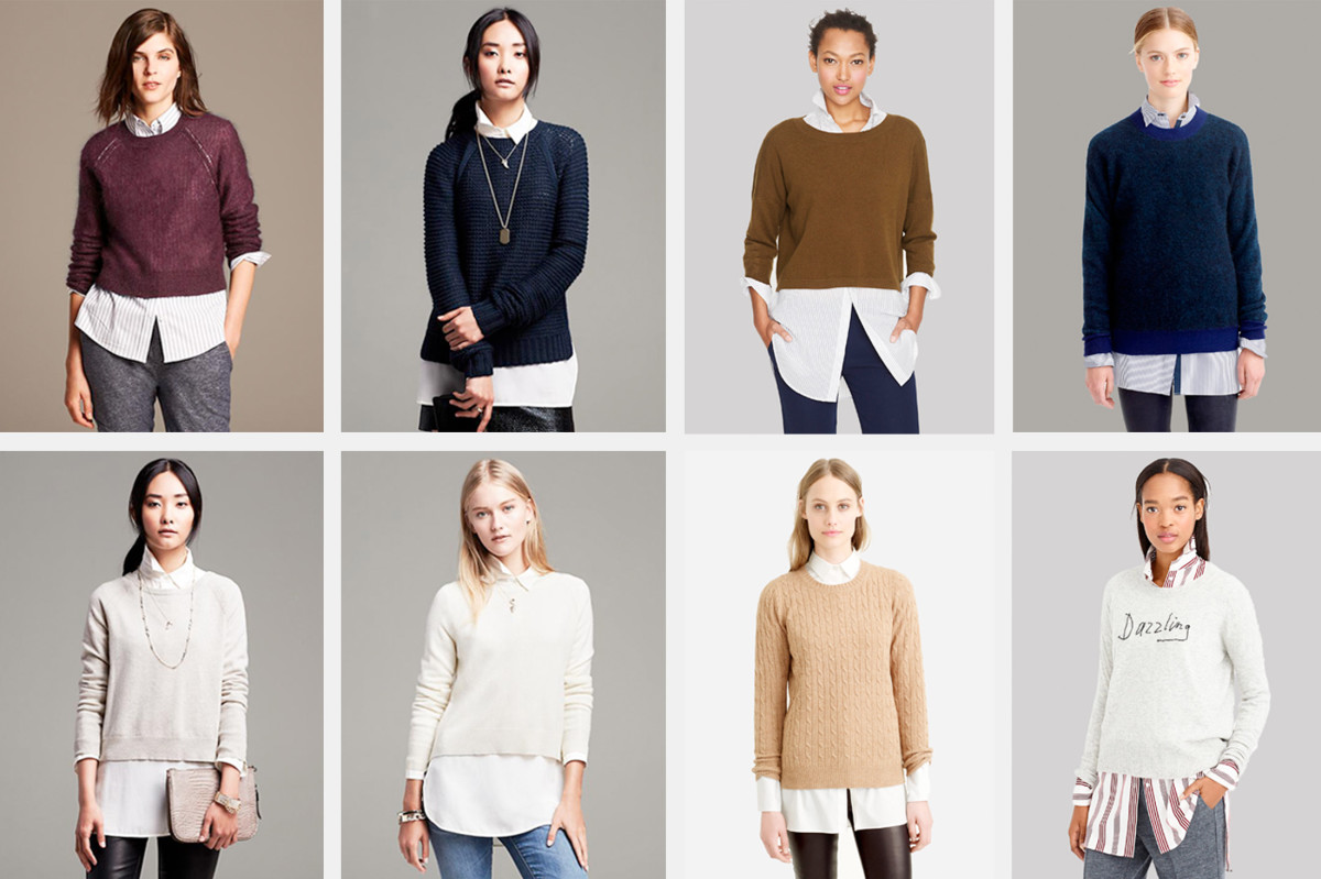 Collared shirt sale with sweatshirt