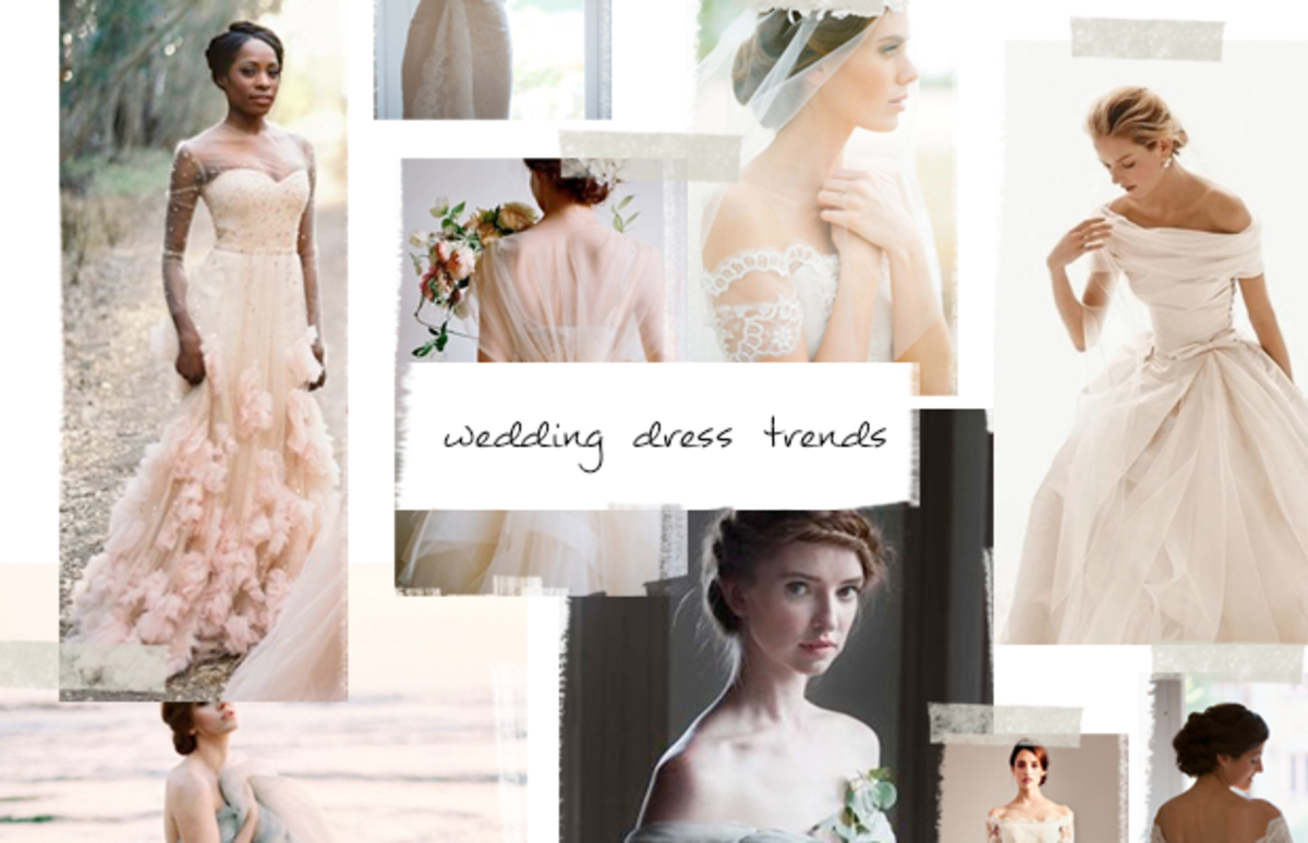Wedding dress trends 2015