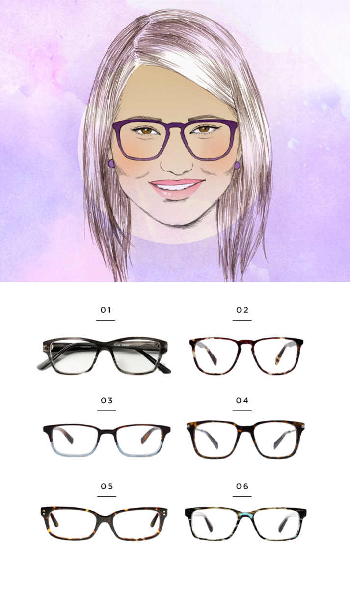 How To Choose Glasses The Best Glasses For Face Shape Skin Colour