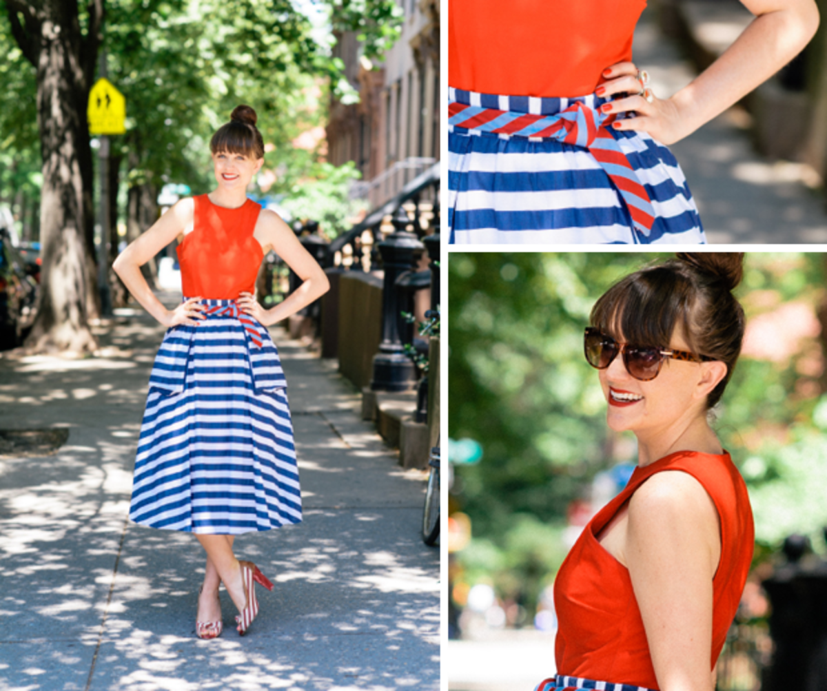 fourth of july americana style inspiration summer holiday outfit ideas