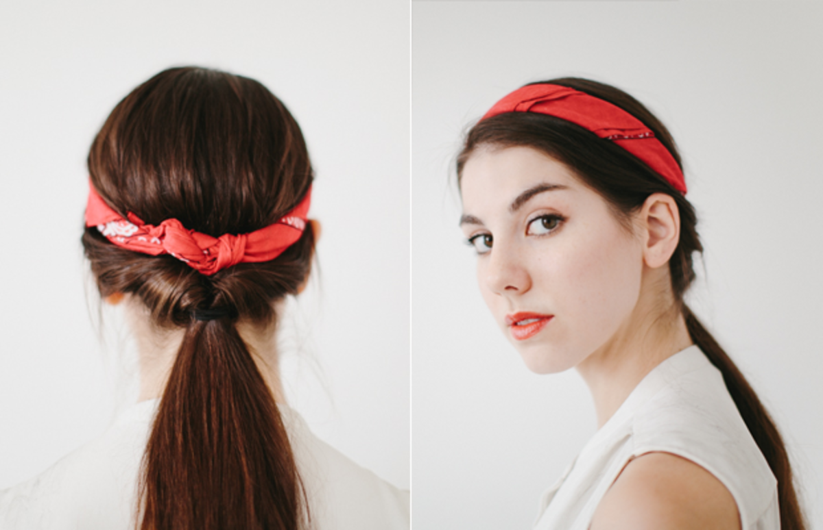 bandana trend how to tie a bandana headscarf style inspiration accessories