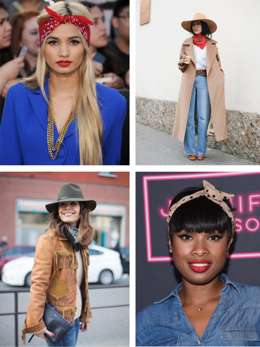 Seven Ways One Bandana Can Transform Your Outfit Verily