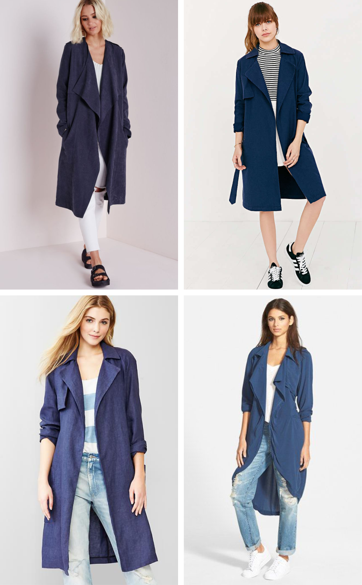 summer fall coat trends style staples lightweight trench coats