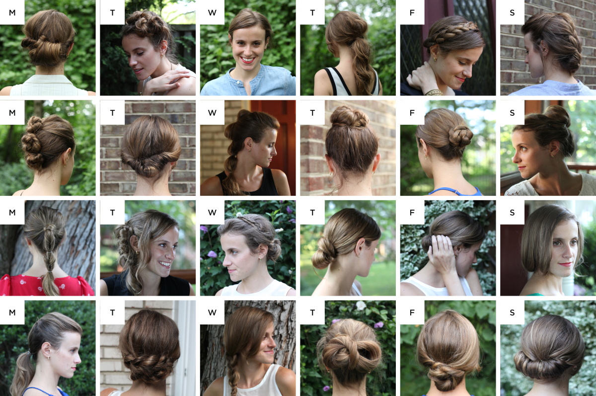 The Thirty-Day Challenge That Taught a Hair-Down Girl to Love Updos - Verily