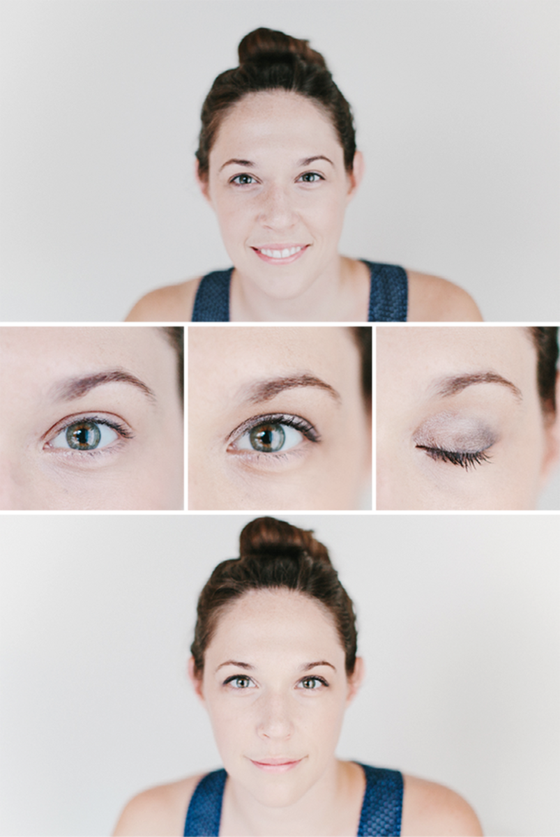 eye color enhancing makeup fall beauty trends make your eyes pop eyeliner eyeshadow tutorial diy