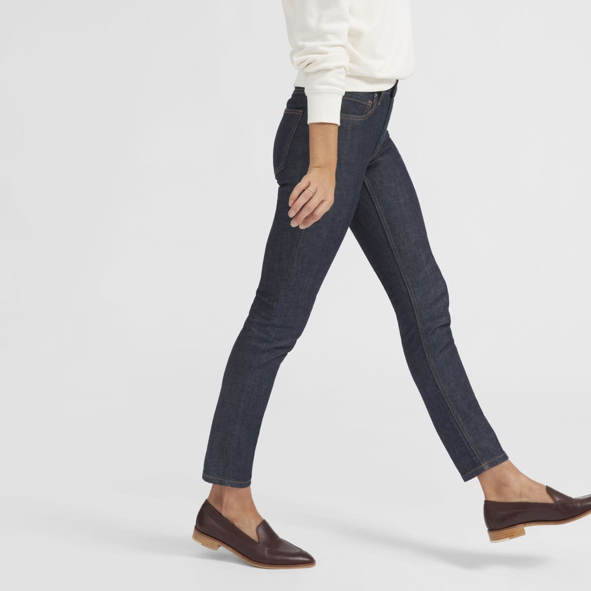 The Mid-Rise Skinny Jean (Regular), $68