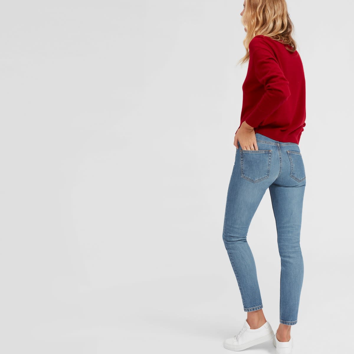 The Mid-Rise Skinny Jean (Regular), $68