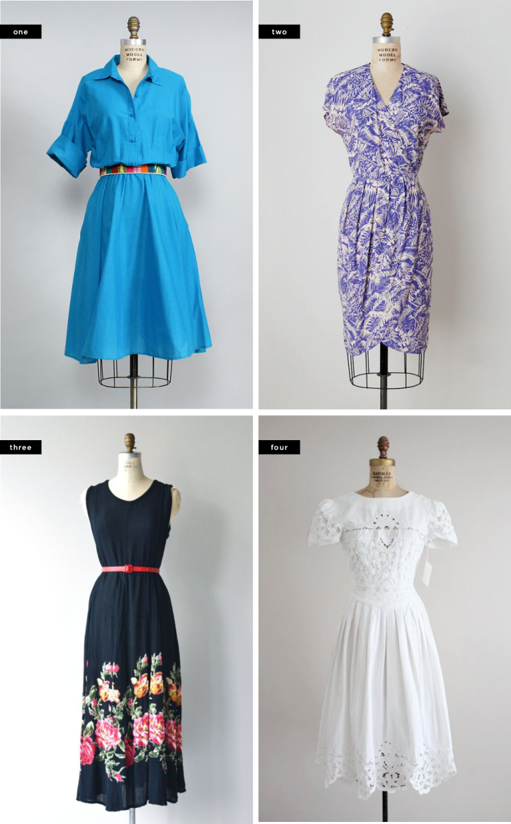 The Best Etsy Shops For Pretty Vintage Dresses - Verily