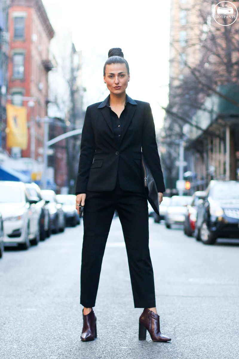 boots with business attire