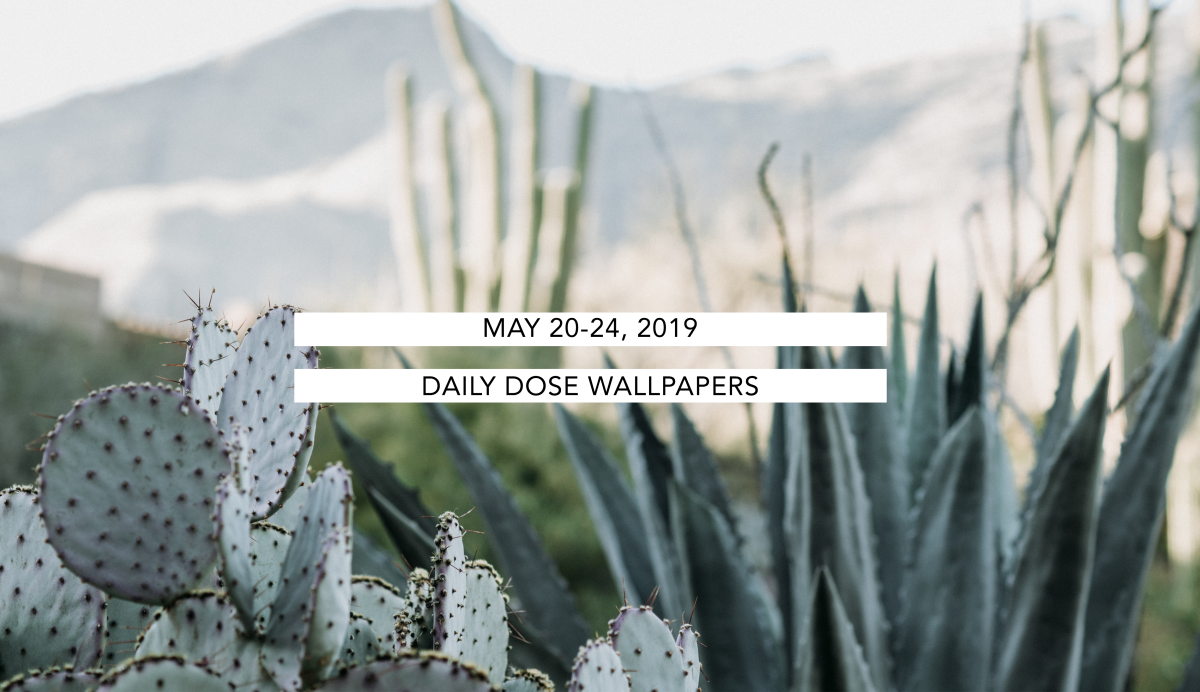 May 20-24, 2019 Daily Dose Wallpapers - Verily